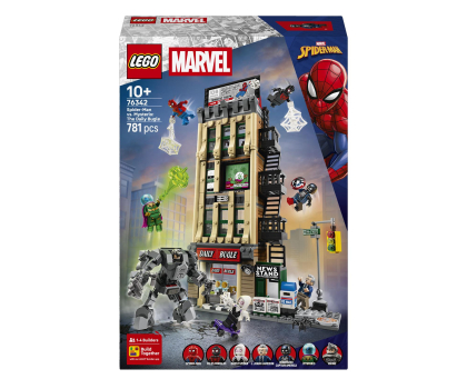 Klocki LEGO® LEGO Marvel 76342 Spider-Man kontra Mysterio: Daily Bugle